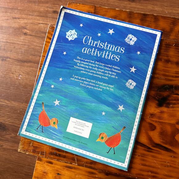 Vintage 2000 Scholastic Usborne Christmas Activities Paperback Book - Picture 7 of 8